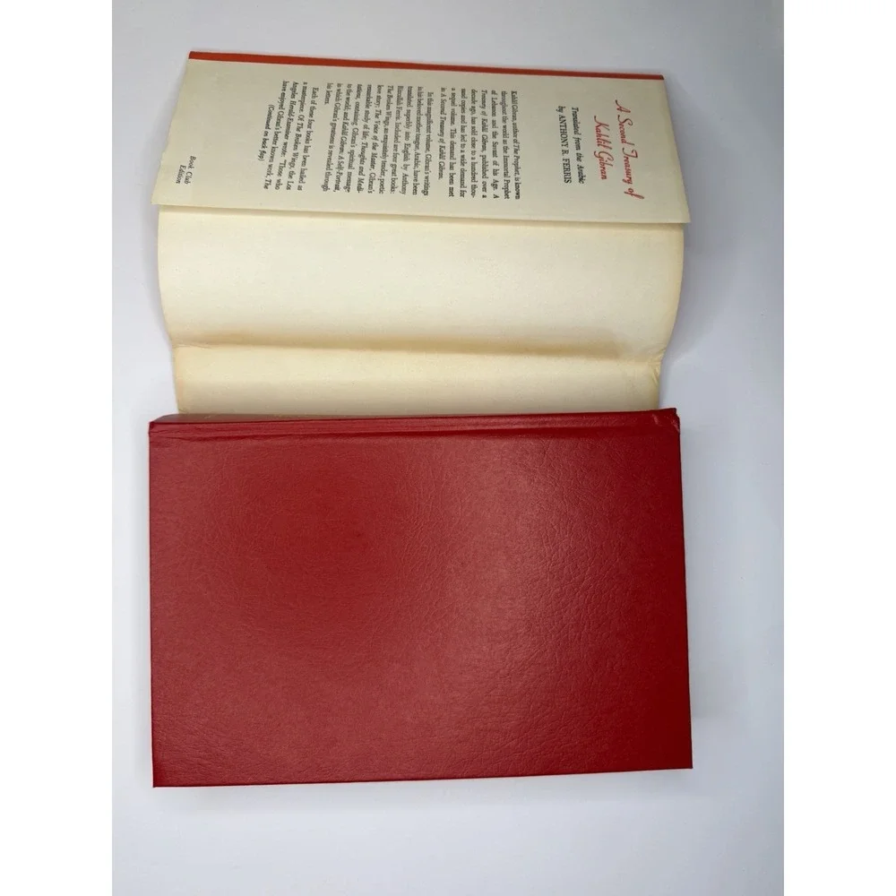 A Second Treasury of Kahlil Gibran Hardcover Citadel Press Philosophy Vintage